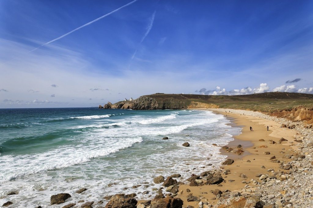 plage de sable en Bretagne